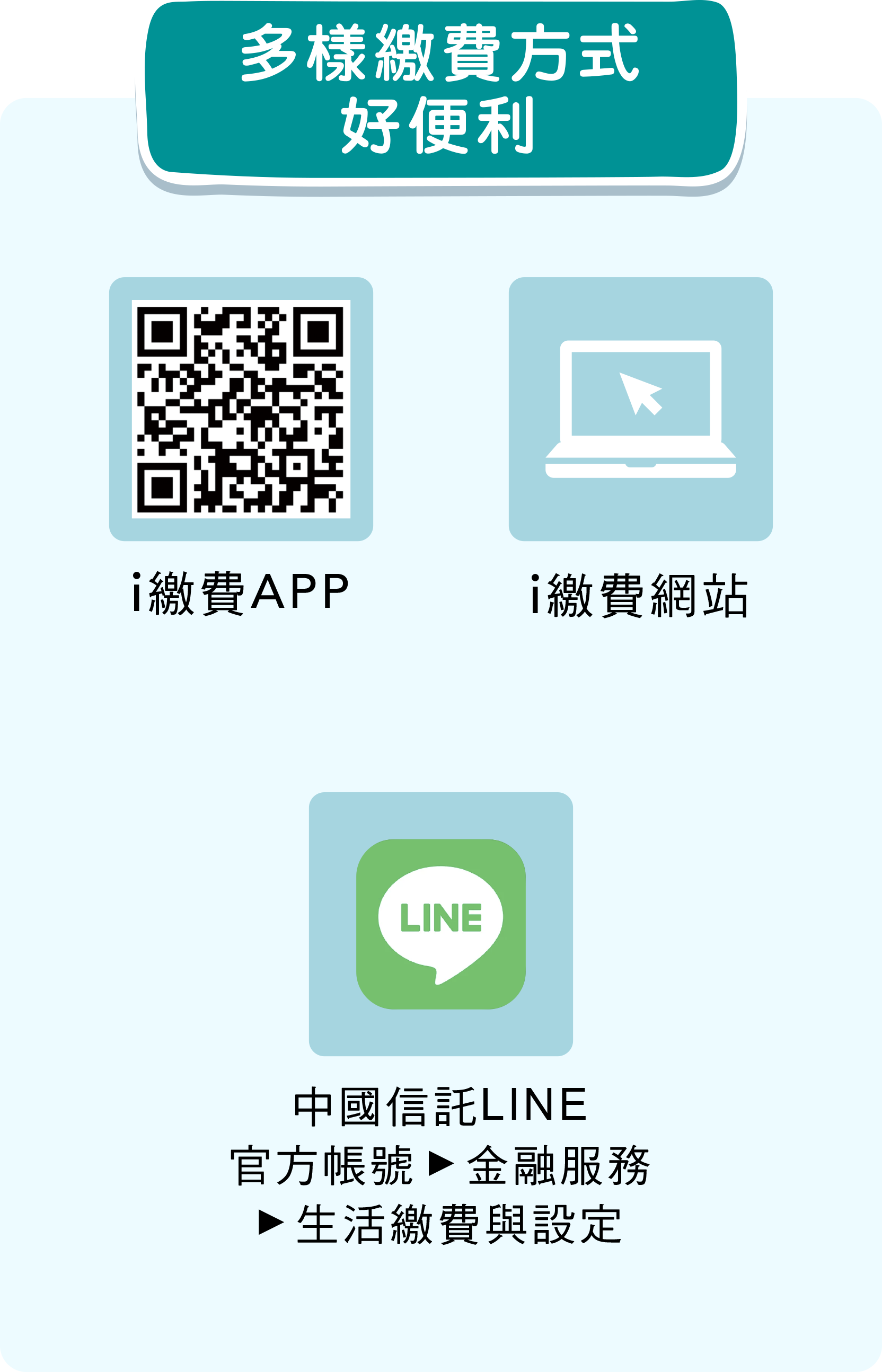 多樣繳稅方式好便利