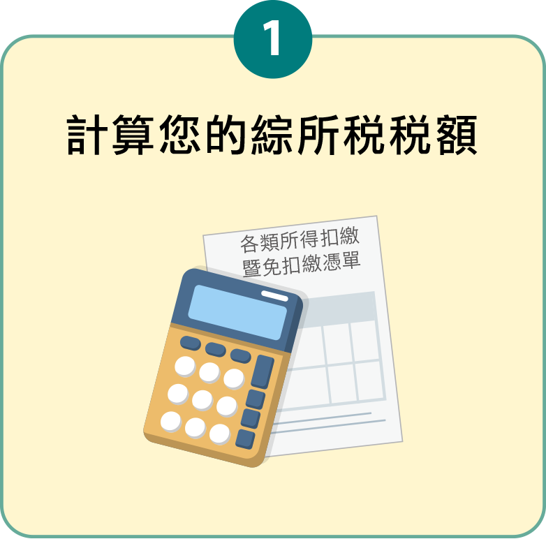 計算您的綜所稅稅額